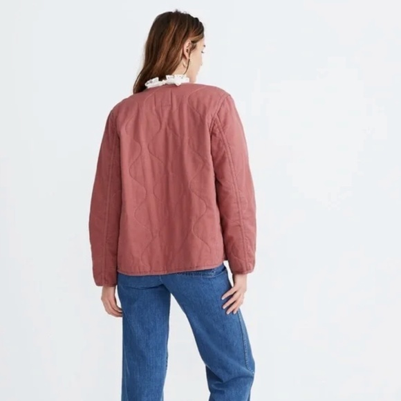 Madewell Quilted Liner Jacket Size Small NWOT - Picture 11 of 12